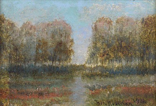 Paysage, 1921, Ben Austrian