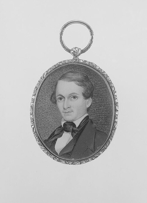 Portrait of a Gentleman, 1843, Charles F. Berger