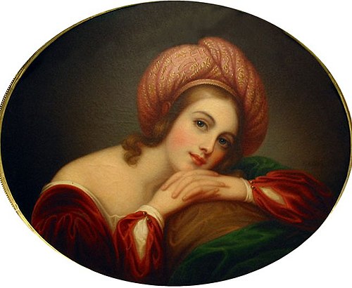 Ideal Portrait, 1840, Harriet Cany Peale