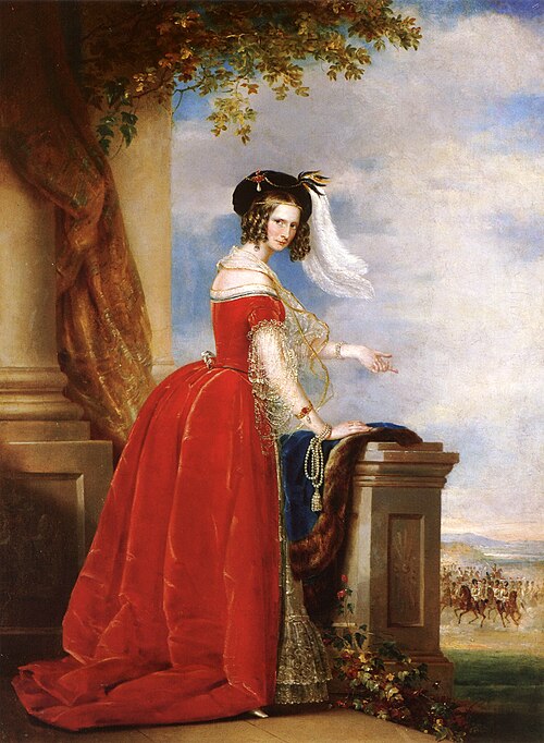 Alexandra Feodorovna (Charlotte of Prussia), 1843, Christina Robertson