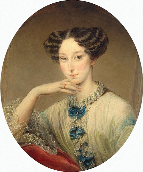 Portrait of Grand Duchess Maria Alexandrovna, 1850, Christina Robertson