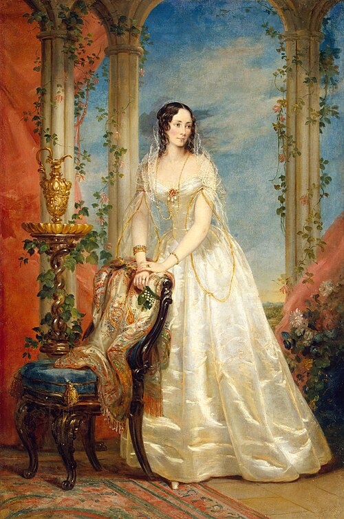 Portrait of Zinaida I. Yusupova (1809/10-1893), 1840, Christina Robertson