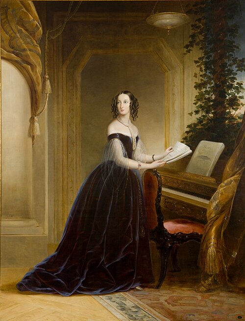 Portrait de la fille de Nicolas Ier, , Christina Robertson