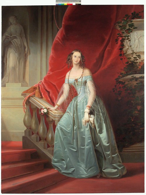 Nikolai I tütre portree, , Christina Robertson