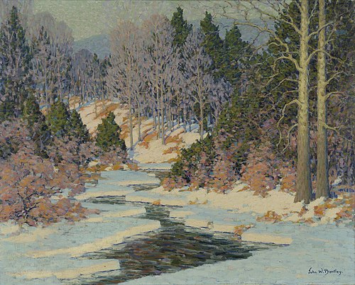 Winter in the Catskill Mountains, 1934, John W. Bentley
