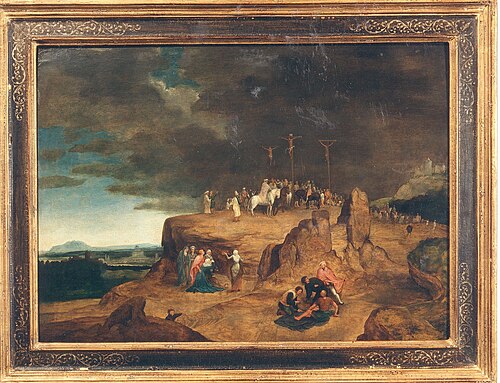 Crucifixion, 1550, Corneille Metsys