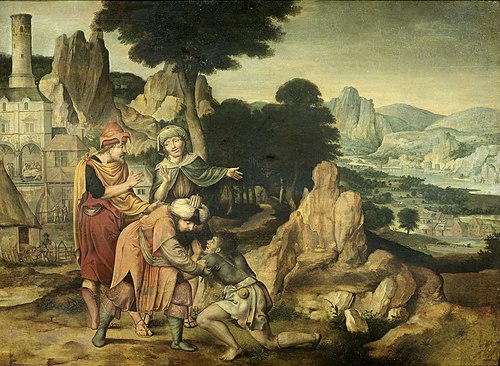 Retour du fils prodigue, 1538, Corneille Metsys
