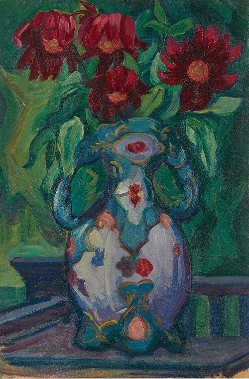 Dahlias, 1925, Ben Benn