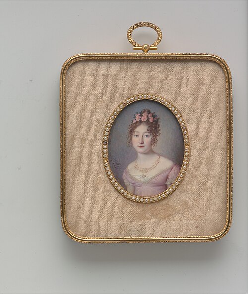 Portrait of a Lady, 1816, Louis Antoine Collas