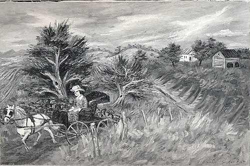 Horse and Buggy, 2000, Reginald Wilson