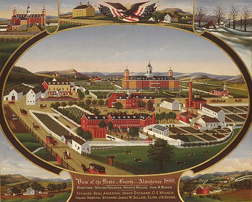 Berks County Almshouse, 1880, 1880, John Rasmussen