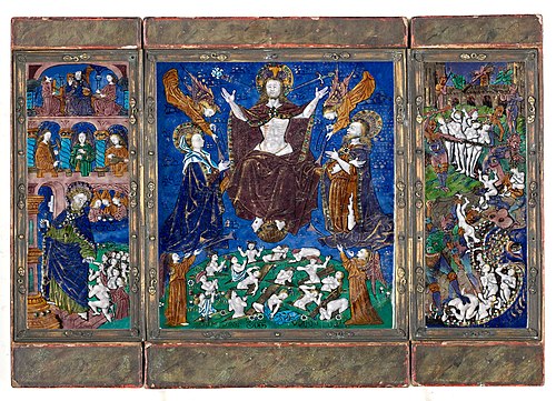 Triptych: The Last Judgment, 1500, Master of the Orléans Triptych