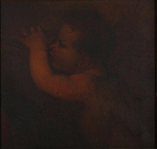 Putto, after Titian, 1881, Percival De Luce