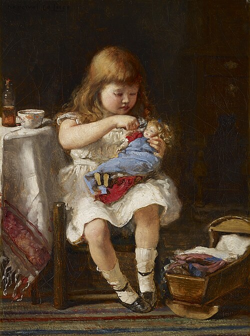An Anxious Mother, , Percival De Luce