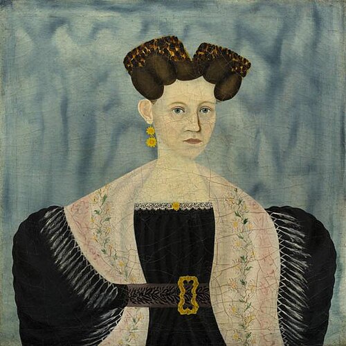 Portrait of a Woman, 1831, Ruth Whittier Shute