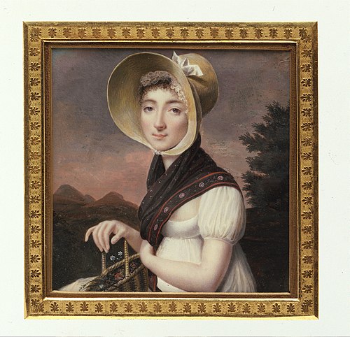 Portrait de femme, 1810, Vincent Bertrand
