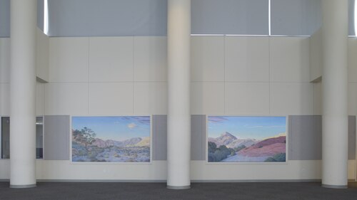 Red Rock Canyon (paintings), , Willard Dixon