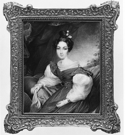 Portrait de femme, 1838, Étienne Bouchardy