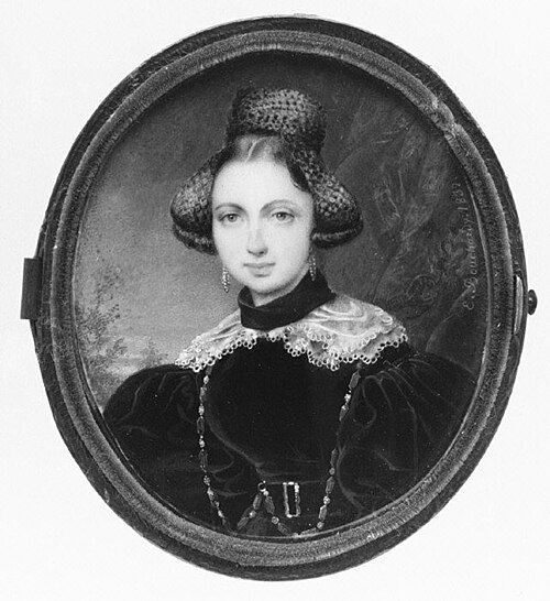 Portrait de femme, 1832, Étienne Bouchardy