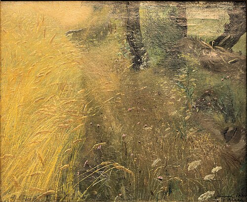 Path Going past a Ripe Cornfield, 1886, Laurits Andersen Ring