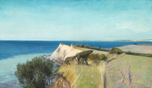 Cliff at the island Enø, 1896, Laurits Andersen Ring
