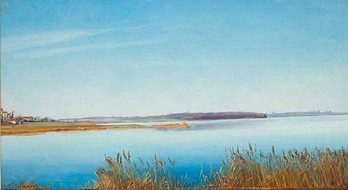 A spring day at Karrebæksminde., 1897, Laurits Andersen Ring
