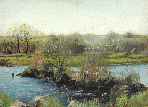 "Marsh near Hedehusene", 1911, Laurits Andersen Ring