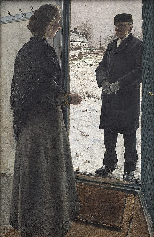 I gadedøren Baldersbrønde, 1913, Laurits Andersen Ring