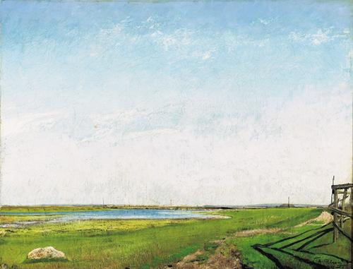 Summer landscape from Enø., 1922, Laurits Andersen Ring