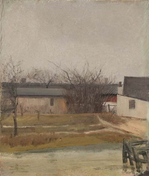 Behind the sheds, , Laurits Andersen Ring