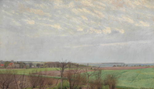 Udsigt over Roskilde Fjord, 1903, Laurits Andersen Ring