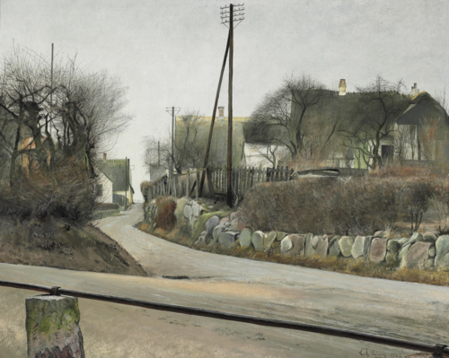 Gade. St. Jørgensbjerg, 1922, Laurits Andersen Ring