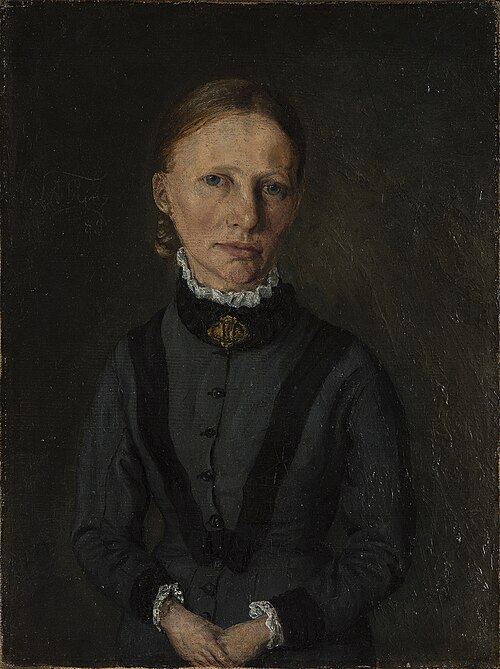 En gammel pige, 1888, Laurits Andersen Ring