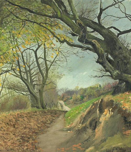 Scenery at Frederiksværk., 1901, Laurits Andersen Ring