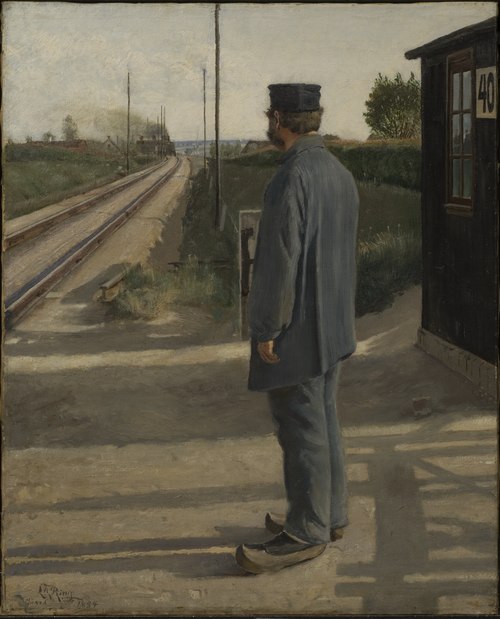 The Lineman, 1884, Laurits Andersen Ring