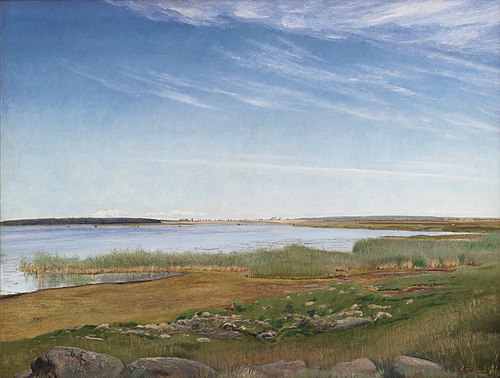 The Fjord near Karrebæksminde, Zealand, 1910, Laurits Andersen Ring