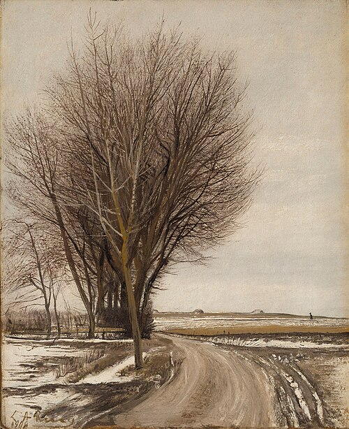 Talvimaisema, Baldersbrønde, 1908, Laurits Andersen Ring
