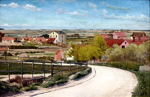 Kählers bygning bag Banken i Næstved, 1895, Laurits Andersen Ring