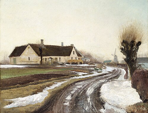 Vinter. Solskin, 1908, Laurits Andersen Ring