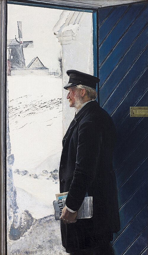 Inclement weathers, 1908, Laurits Andersen Ring