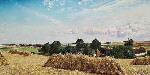 En Mark med Kornet sat op i Traver, 1906, Laurits Andersen Ring