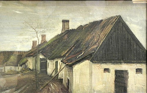 Maisons à Hersted, 1890, Laurits Andersen Ring