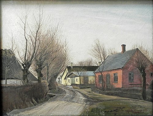 Vej i Baldersbrønde, 1913, Laurits Andersen Ring