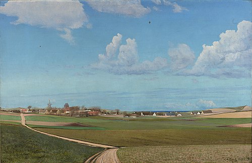 Tidligt forår. Motiv ved Melby, 1901, Laurits Andersen Ring