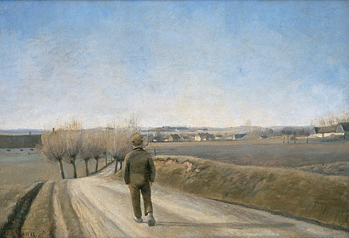 Road with Boy, 1887, Laurits Andersen Ring