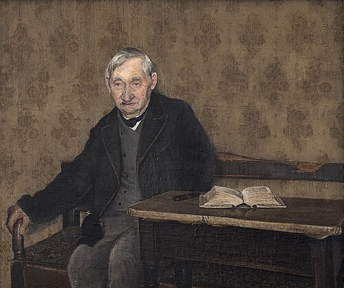 Den gamle mand Baldersbrønde, 1904, Laurits Andersen Ring