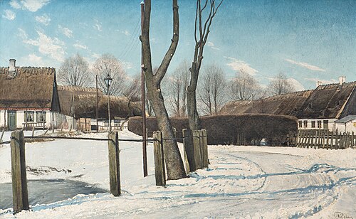 Winter Scene, 1915, Laurits Andersen Ring