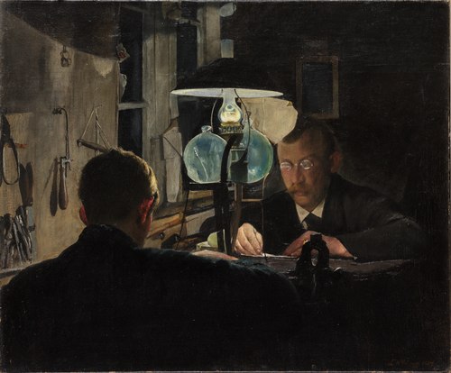 Guldsmedeværksted, 1917, Laurits Andersen Ring