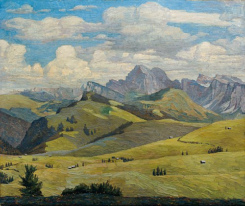 Seiser Alm (Südtirol), 1914, Max Kahrer