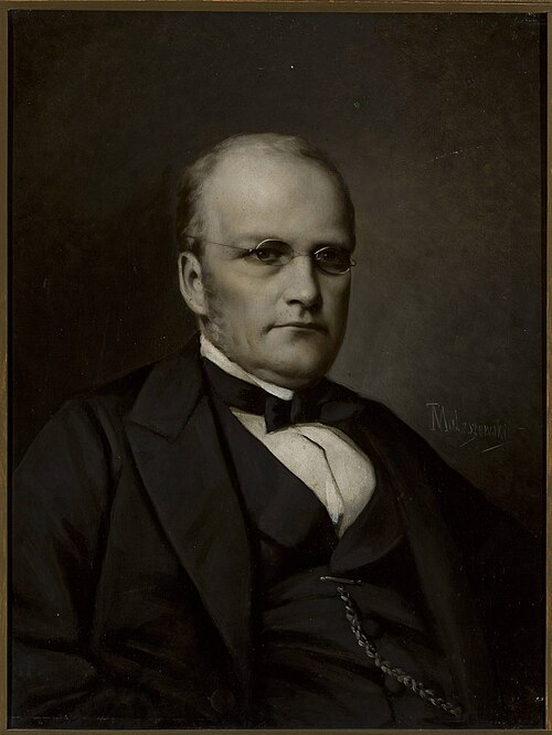 Portrait of Stanisław Moniuszko, 1865, Tytus Maleszewski
